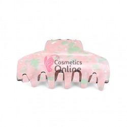 Clama pentru prins parul tip cleste CLM009AA Pink cu model